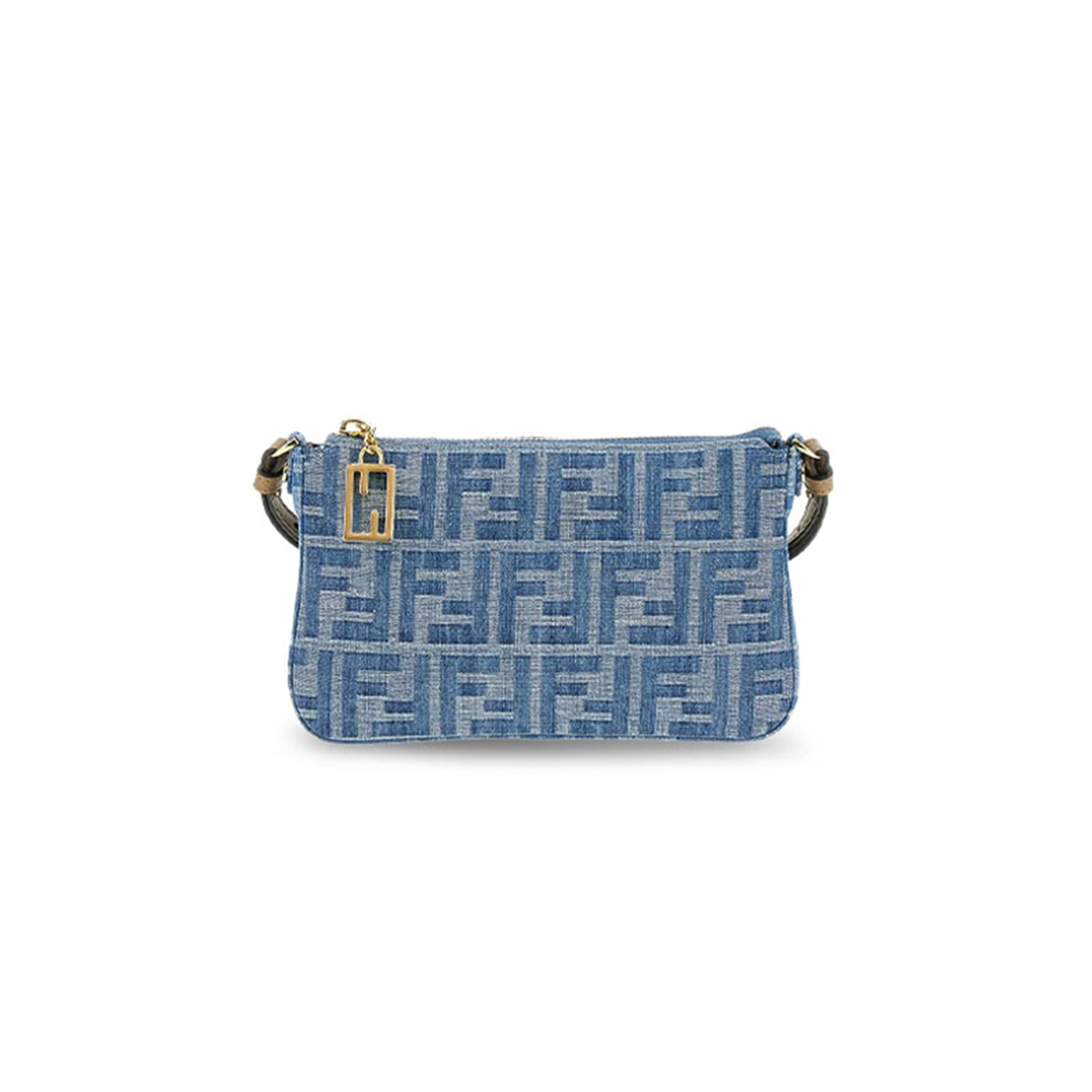 F**di baguette clutch 8bs073as3ff1plm (20*12*3cm)